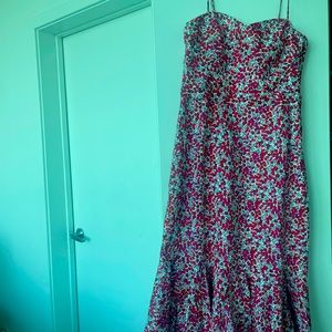 Gorgeous J crew liberty Wiltshire berry Floral Dress 🩷✨